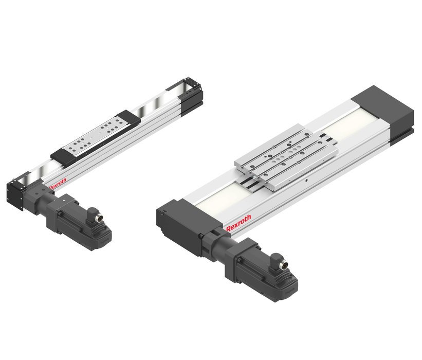 Assi a cinghia Rexroth: dinamica sensibilmente aumentata grazie ai nuovi servomotori